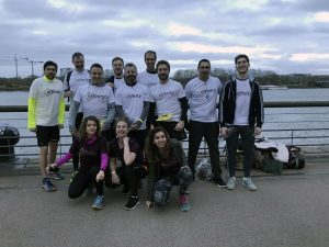 Marathon de Bordeaux en équipe Effinity