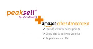 annonceur amazon peaksell