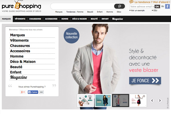 effinity guides achat pure shopping