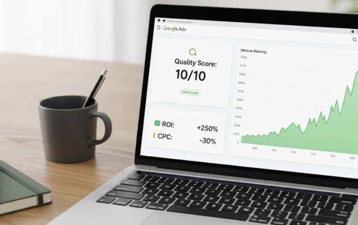 Google Ads quality score pour maximiser ROI et réduire les coûts