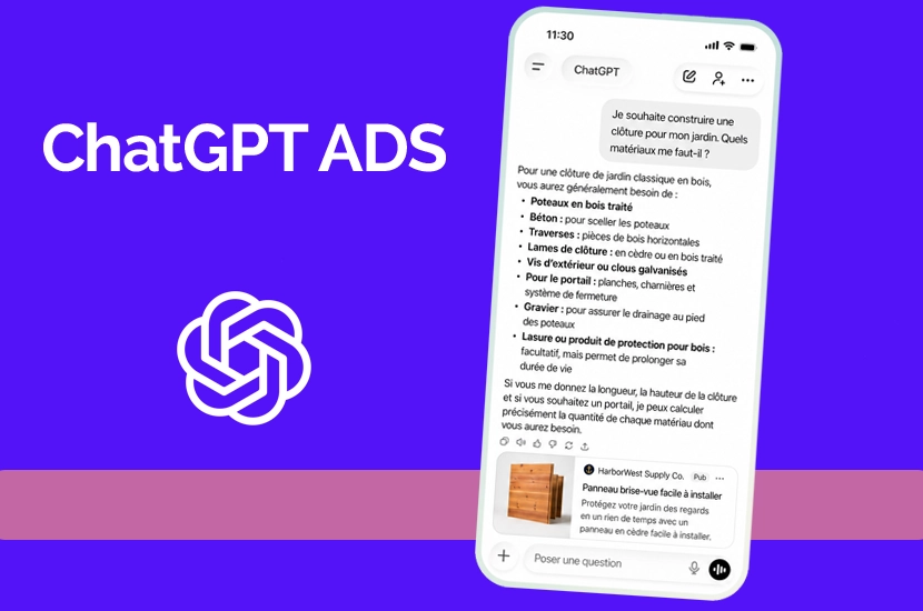 chatgpt ads publicité
